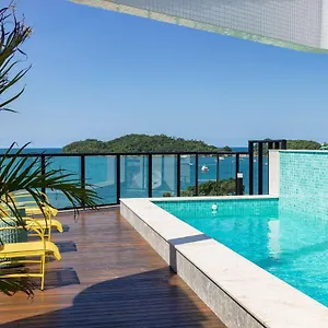  Apartamento 302 No Aion Suites: Elegancia E Vista O Mar A 60m Da Praia!